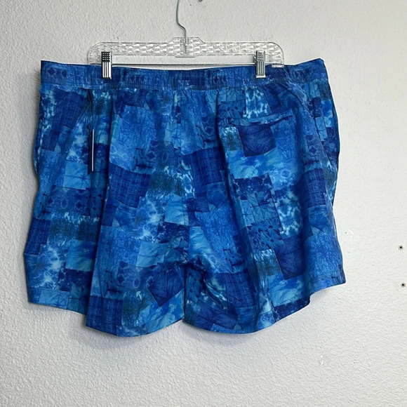 Peter Millar Men’s XXLarge Blue Abstract Geometric Crown Crafted Swim Trunks NWT - Picture 2 of 9